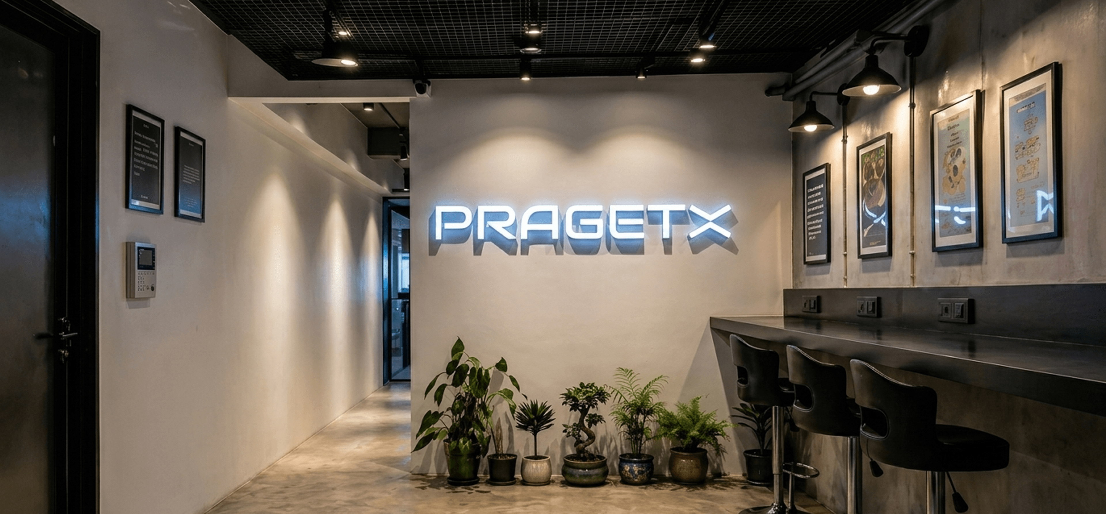 PragetX office interior