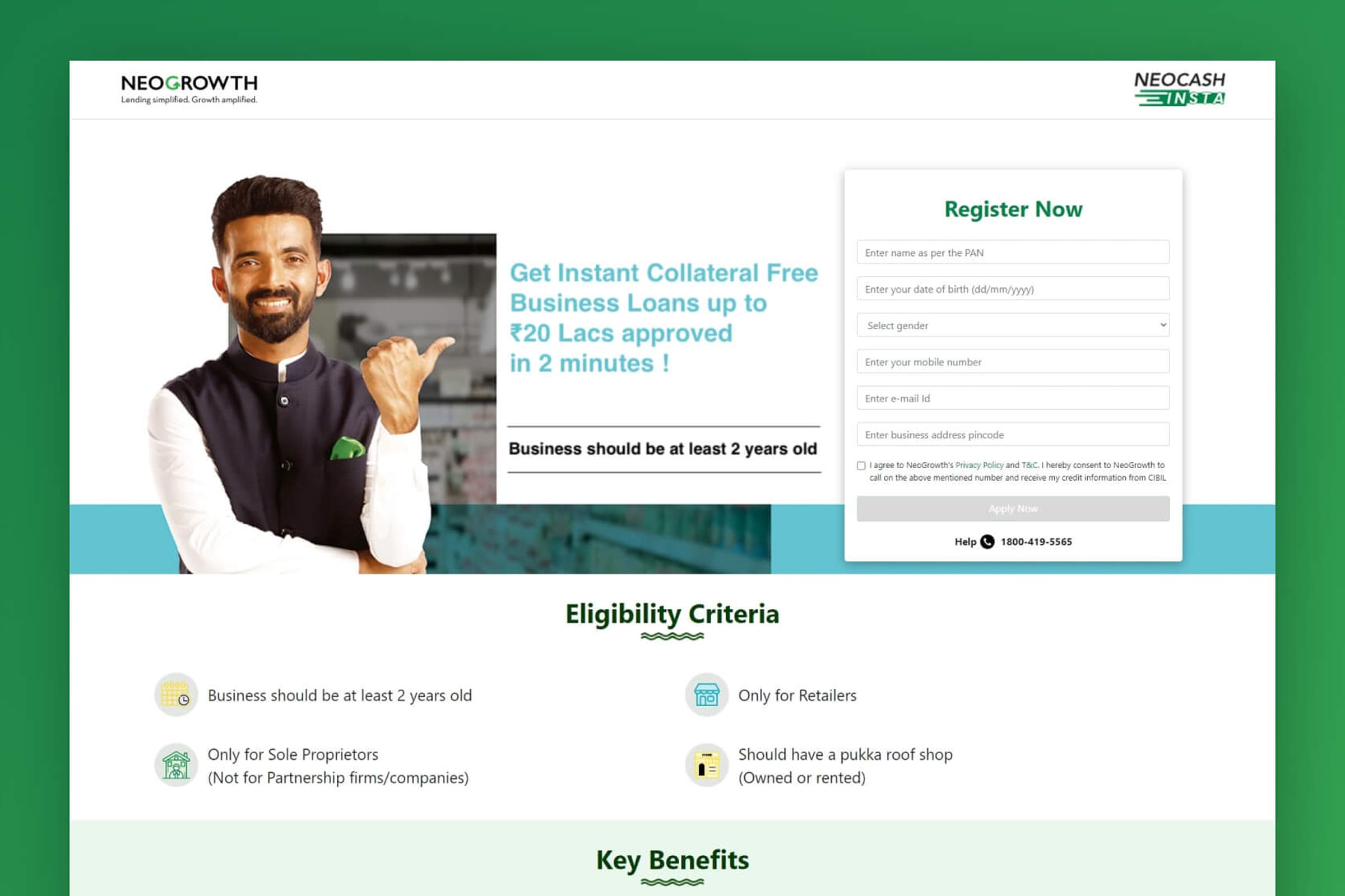 NeoGrowth FinTech Platform