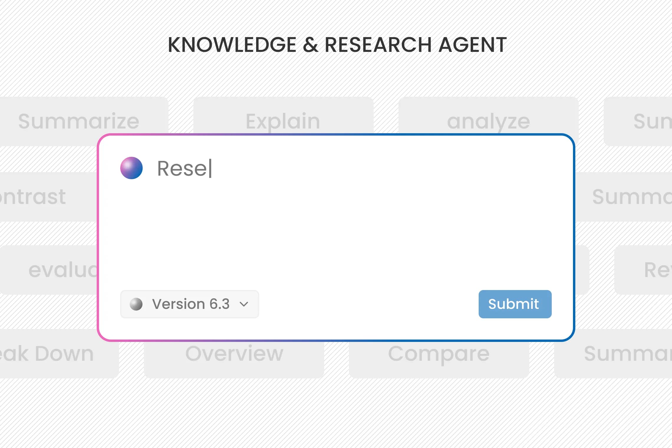Knowledge & Research Agents