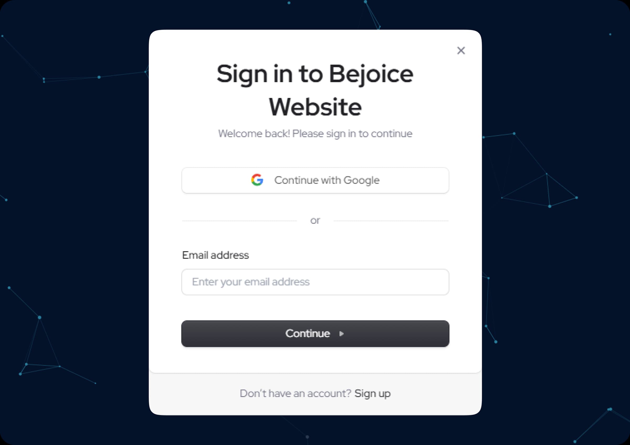 User Authentication