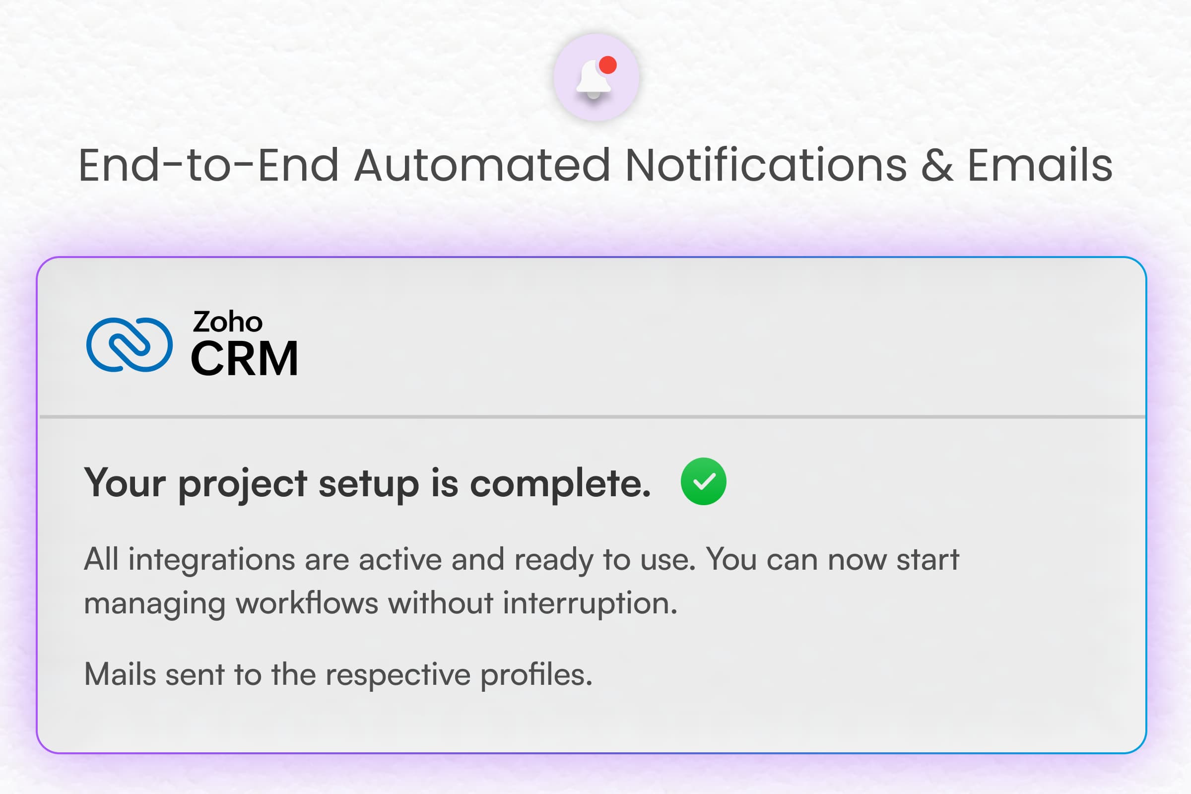 Seamless Communication Workflows